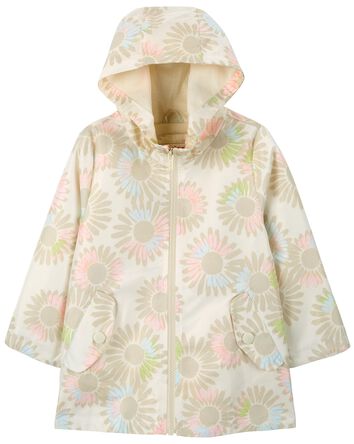 Baby Floral Rain Jacket, 