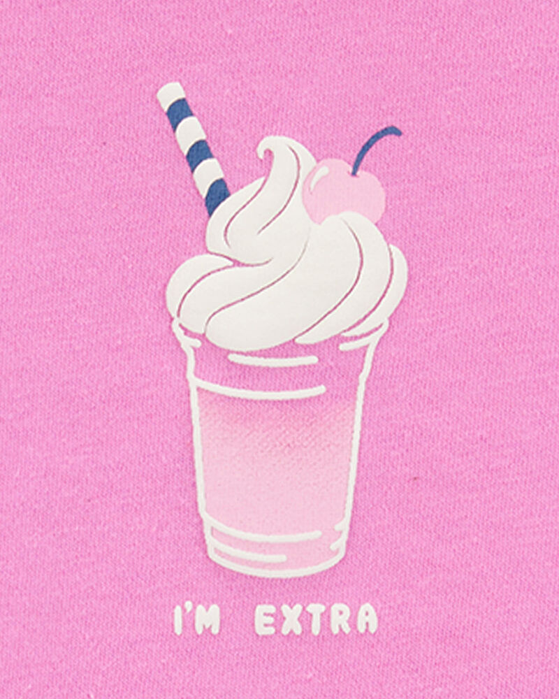 Kid Milkshake Short-Sleeve Graphic Tee - Purple, image 3 of 4 slides