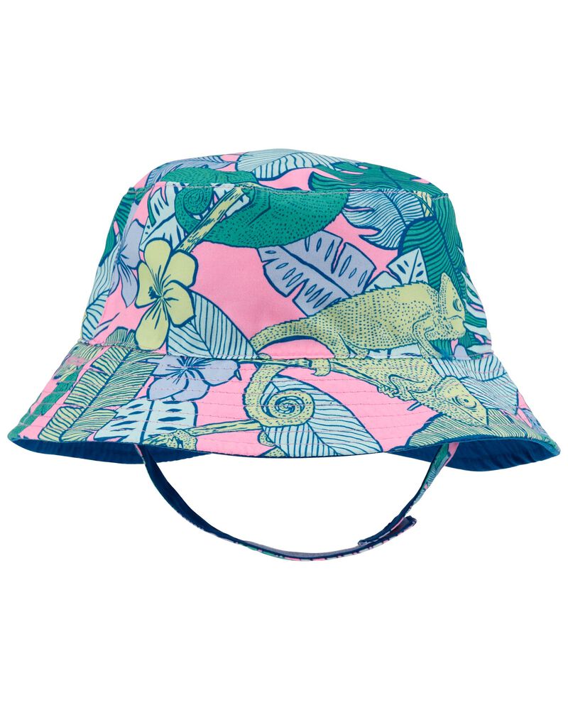 Baby Tropical Swim Reversible Bucket Hat, image 1 of 3 slides