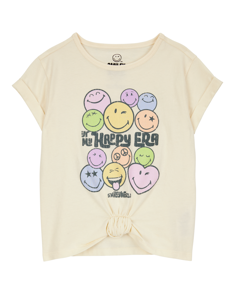 Kid SmileWorld Graphic Tee - Cream, image 1 of 3 slides