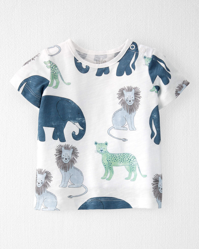Baby 2-Piece Organic Cotton Shortall Set, image 3 of 8 slides
