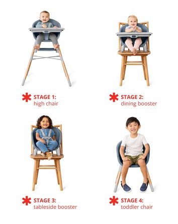 EON 4-in-1 High Chair - Slate Blue, 