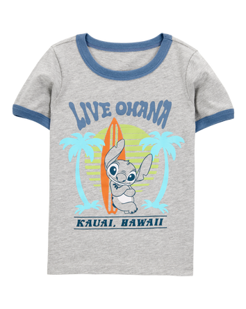 Toddler Disney© Lilo & Stitch Short-Sleeve Graphic Tee - Grey, 