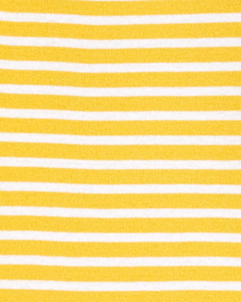 Kid 2-Piece Striped Snug Fit Cotton Pajamas, image 2 of 2 slides