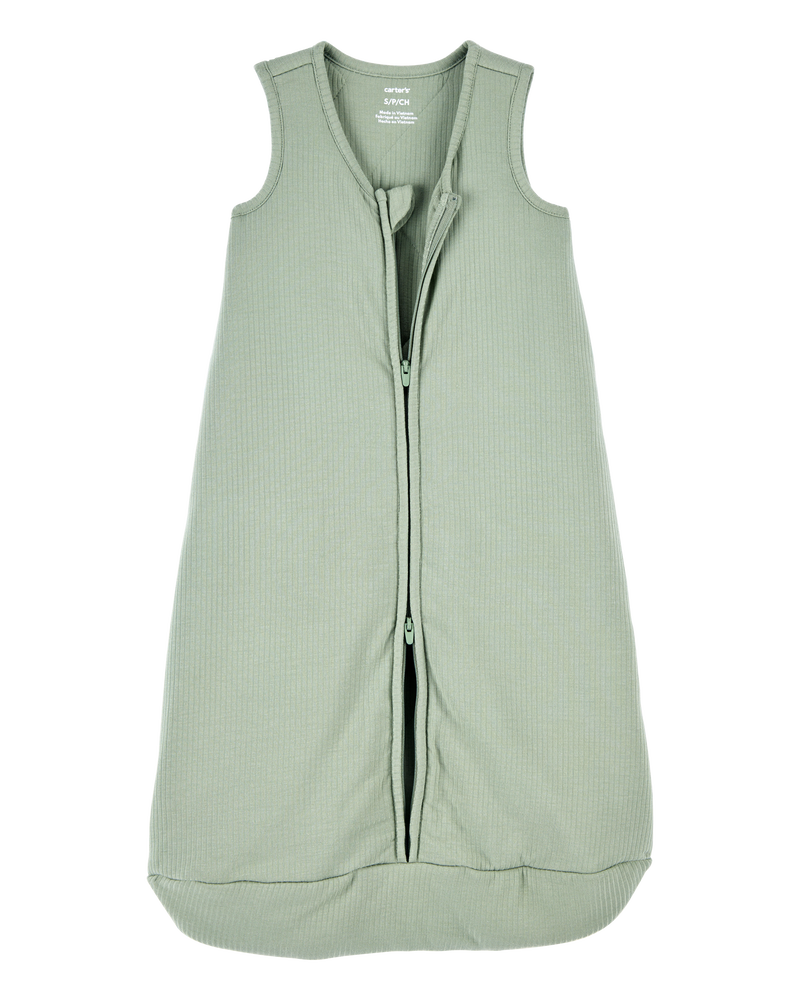 Baby 2-Way Zip PurelySoft Wearable Blanket - Green, image 2 of 5 slides