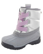 Toddler Lace-Up Snow Boots, image 6 of 7 slides