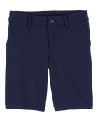 Kid 3-Pack Stretch  Uniform Chino Shorts, image 2 of 4 slides