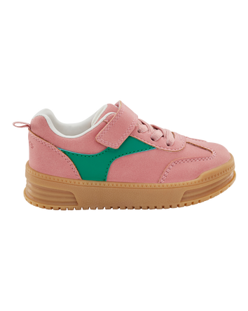Toddler Casual Sneakers - Pink/Green, 