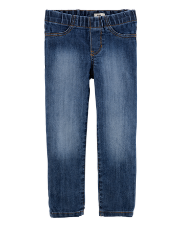 Kid Medium Wash Pull-On Skinny-Leg Jegging, 
