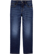 Kid Dark Wash Relaxed-Fit Classic Jeans, image 1 of 4 slides