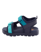 Toddler Boy Athletic Sandals - Navy/Blue, image 6 of 7 slides