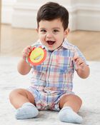 Silver Lining Cloud Teethe & Play Toy - Sun, image 6 of 7 slides