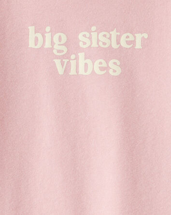 Toddler Girl Big Sister Short-Sleeve Graphic Tee - Pink, 