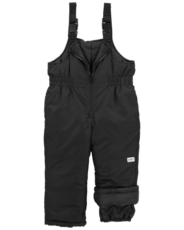 Black Toddler Snow Bib
