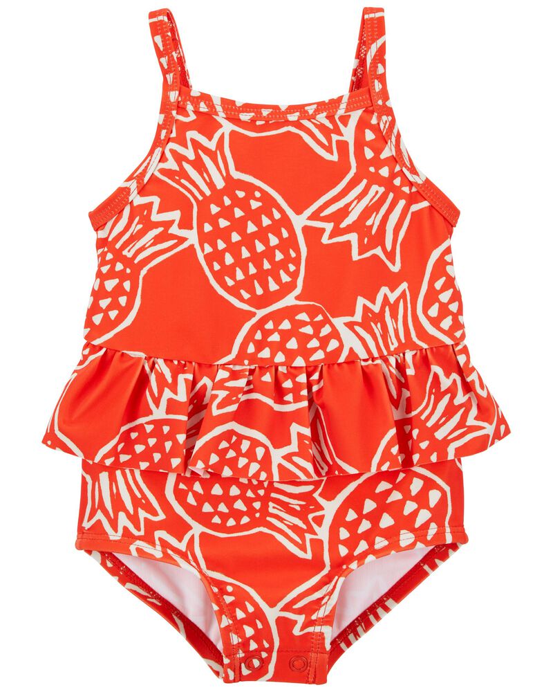Baby Pineapple 1-Piece Swimsuit, image 1 of 4 slides