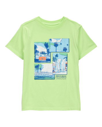 Kid Venice Beach Graphic Tee - Green, 