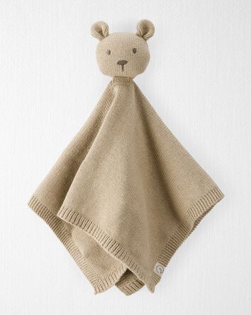 Baby Organic Cotton Bear Lovey, 
