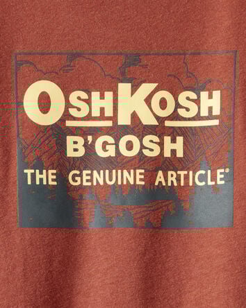 Toddler Boy Vintage OshKosh B'Gosh Long-Sleeve Graphic Tee - Brown, 