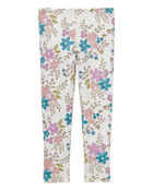 Toddler Girl Floral Stretch Leggings - Floral, image 2 of 7 slides