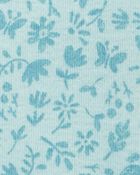 Baby Butterfly Print Snug Fit 4-Piece Pajamas, image 3 of 4 slides
