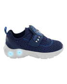 Toddler Dinosaur Light-Up Athletic Sneakers - Navy, image 2 of 8 slides