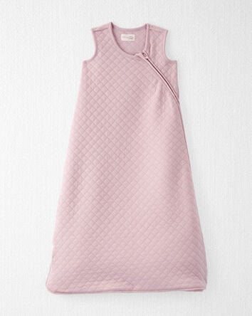 Baby Doubleknit Zip Wearable Blanket Made with Organic Cotton, 