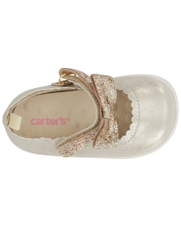 Gold Baby Every Step® Mary Jane Shoes