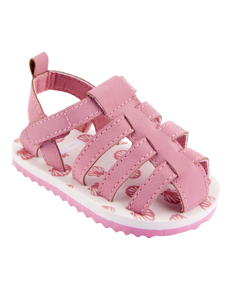 Baby Fisherman Sandals - Pink, image 1 of 7 slides