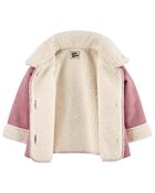 Baby Sherpa Faux Suede Jacket, image 2 of 4 slides