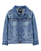Kid Denim Jacket - Medium Wash, image 1 of 3 slides