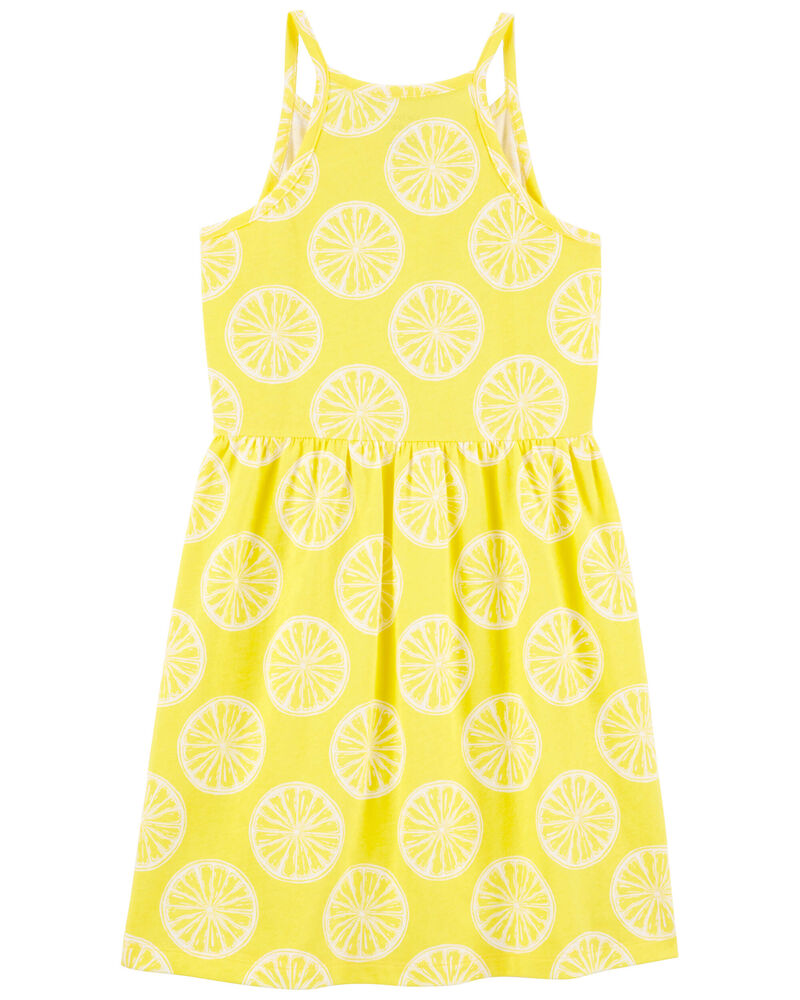 Kid Lemon Tank Dress, image 2 of 3 slides