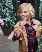 Kid Button-Front Barn Jacket, image 4 of 5 slides