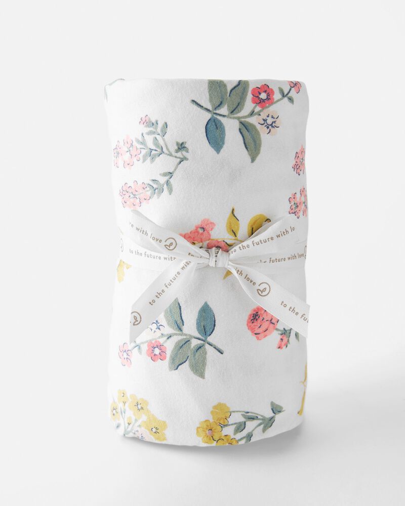 Baby Organic Cotton Standard Crib Sheet, image 2 of 4 slides