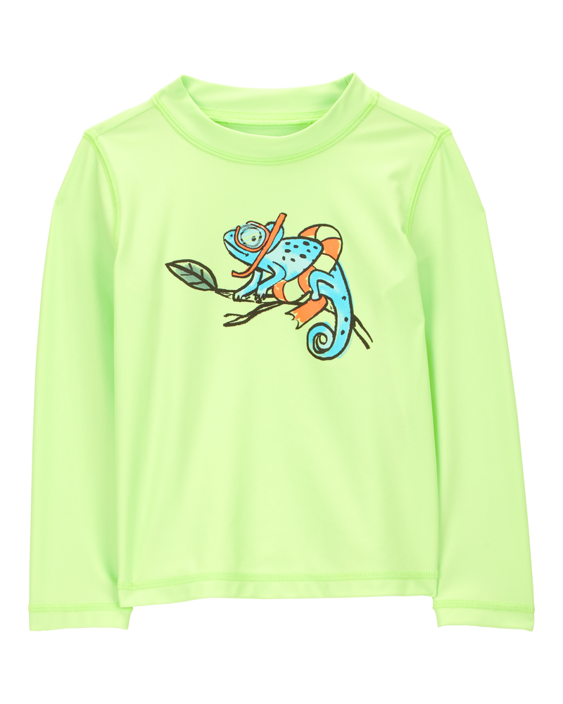 Toddler 2-Piece Iguana Long-Sleeve Rashguard & Trunks Set
, image 2 of 7 slides