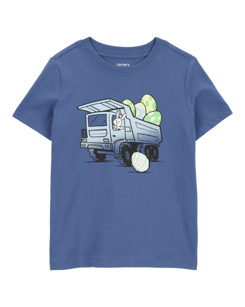 Toddler Easter Short-Sleeve Graphic Tee - Blue, image 1 of 3 slides