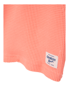 Baby Waffle Knit Drawstring Shorts - Orange, image 2 of 4 slides