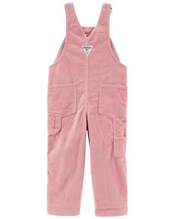 Toddler Baby B'Gosh Pink Corduroy Overalls, 