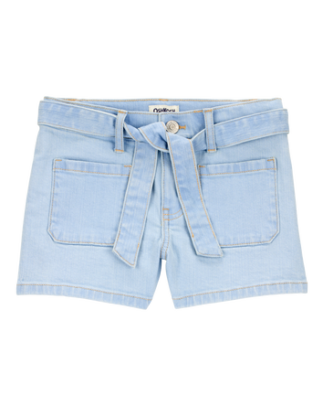 Kid Iconic Denim Shorts - Blue, 