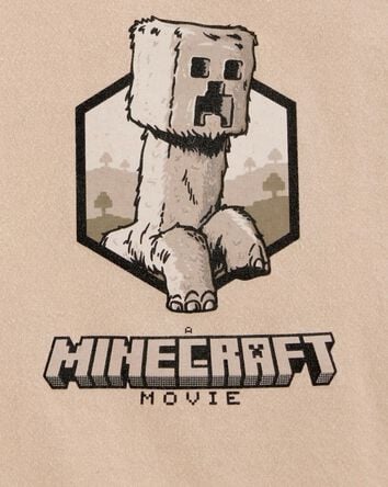 Kid Minecraft Graphic Tank - Khaki, 