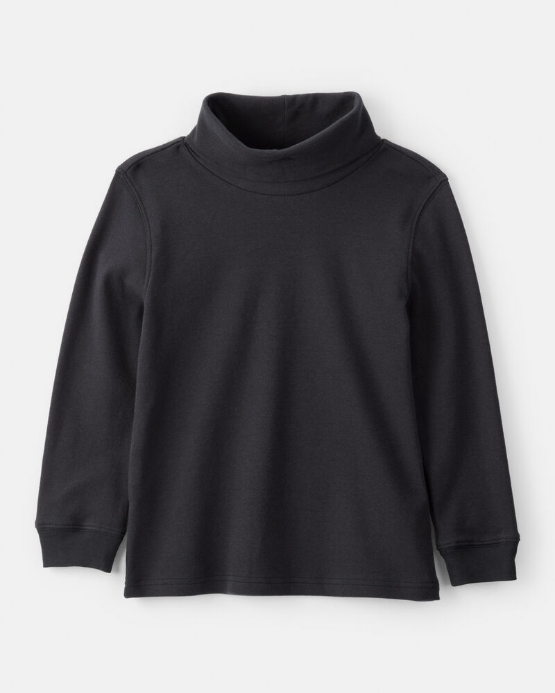 Boys Long-Sleeve Turtleneck - Black, image 1 of 3 slides
