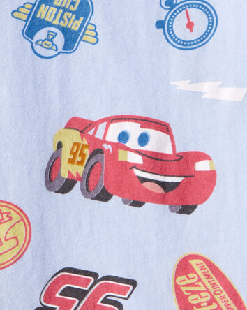 Toddler Cars Lightning McQueen Short-Sleeve Graphic Tee - Blue, 