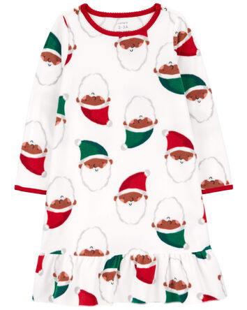 Santa Fleece Nightgown, 