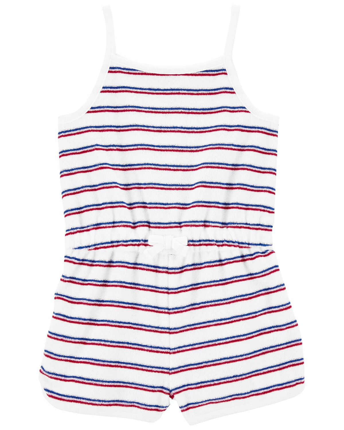 Red/White/Blue Toddler Striped Tank Cover-Up Romper | carters.com