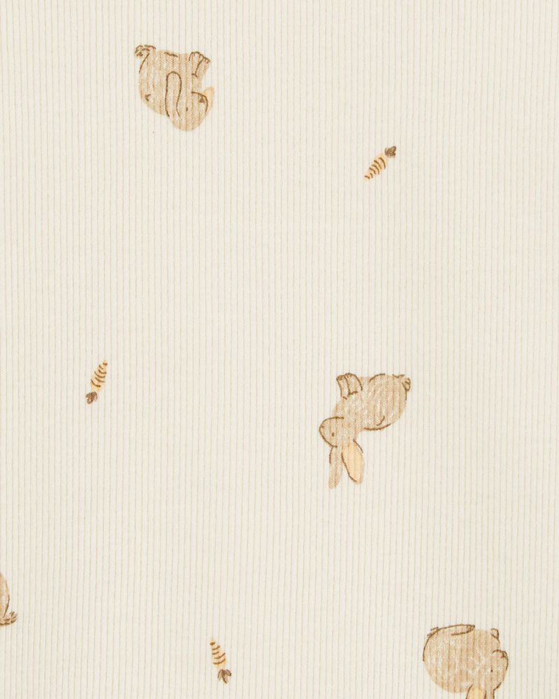 Baby 2-Piece Tee & Bunny Shortall Set, image 4 of 6 slides