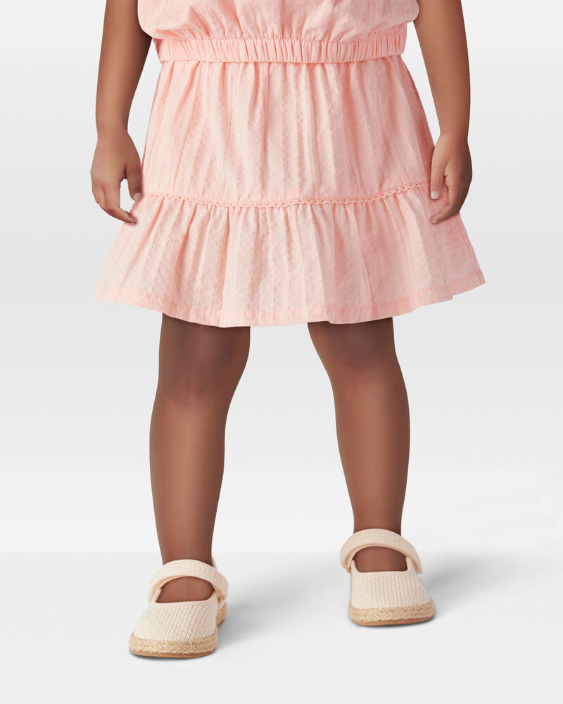 Toddler Tiered Skort - Pink, image 2 of 6 slides