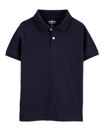 Boys Pique Cotton Uniform Polo, 