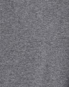Kid Solid Cotton Flare Stretch Leggings - Grey, image 3 of 4 slides