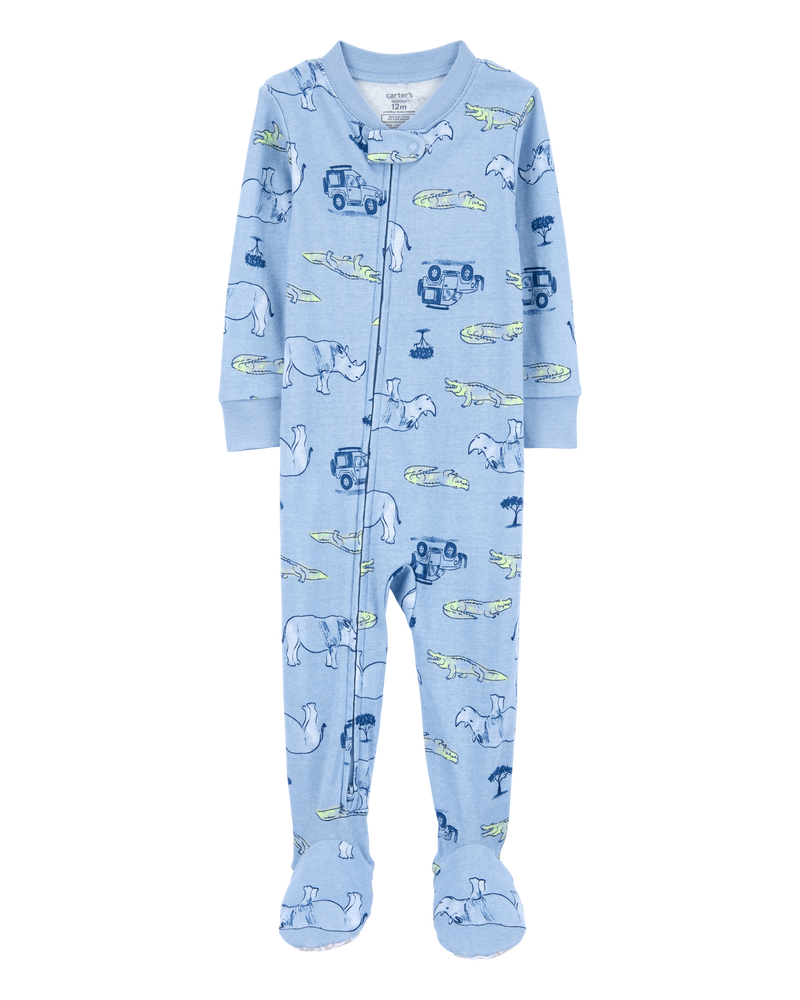 Baby 2-Pack Footie Pajamas, image 3 of 5 slides
