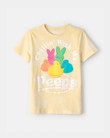 Kid Peeps Easter Graphic Tee - Yellow, 