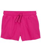 Toddler Pull-On French Terry Shorts, image 1 of 2 slides